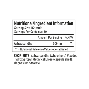 Alternative view of Ashwagandha