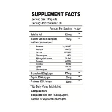 Alternative view of Trained by JP Nutrition - Digest Pharma Pro
