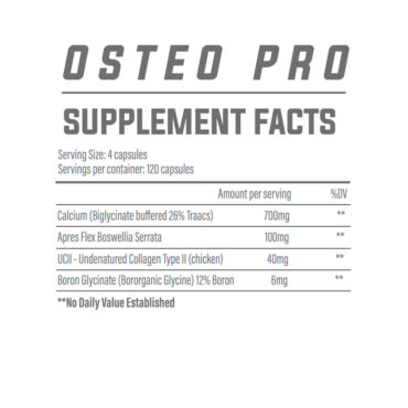 Alternative view of Trained by JP Nutrition - OsteoPro