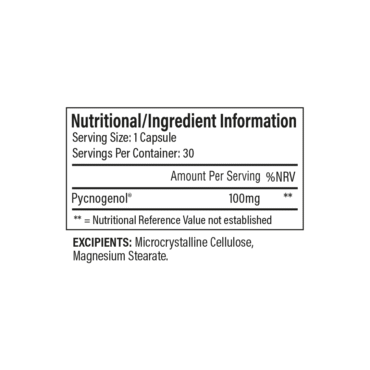 Alternative view of Pycnogenol